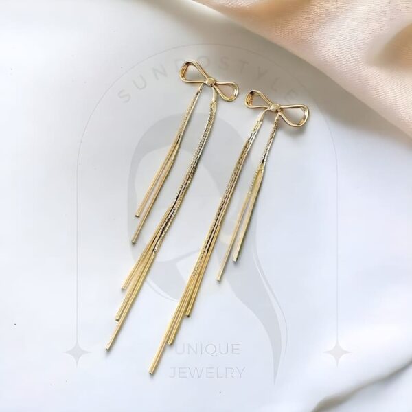 Boucles d'oreilles Nœud – Image 9