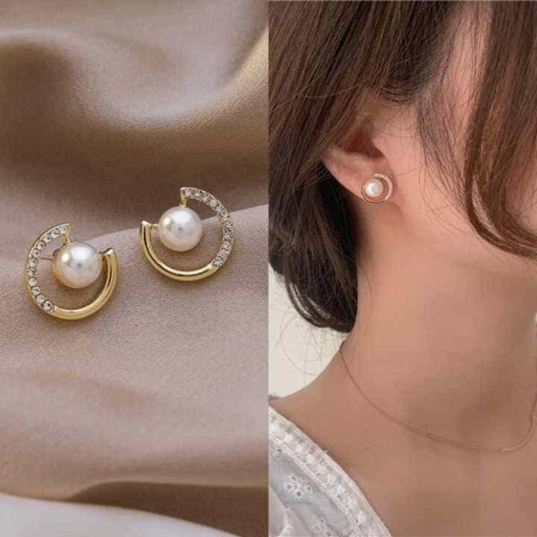 Boucles d'oreilles Cœur de Perles – Image 5