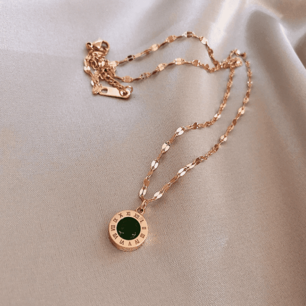 Collier Charme Antique Vert – Image 8