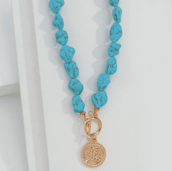 Collier Lueur Bohème en Bleu